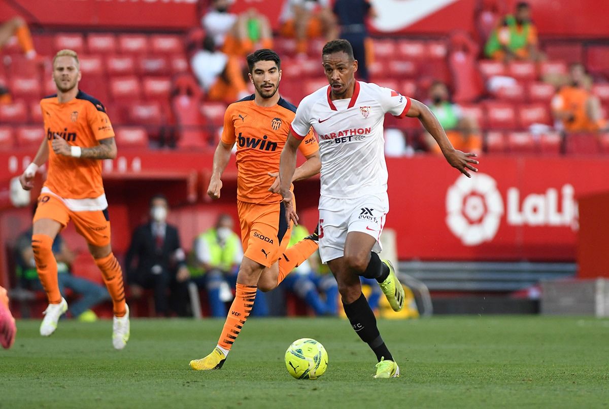 Fernando, en el partido ante el Valencia.