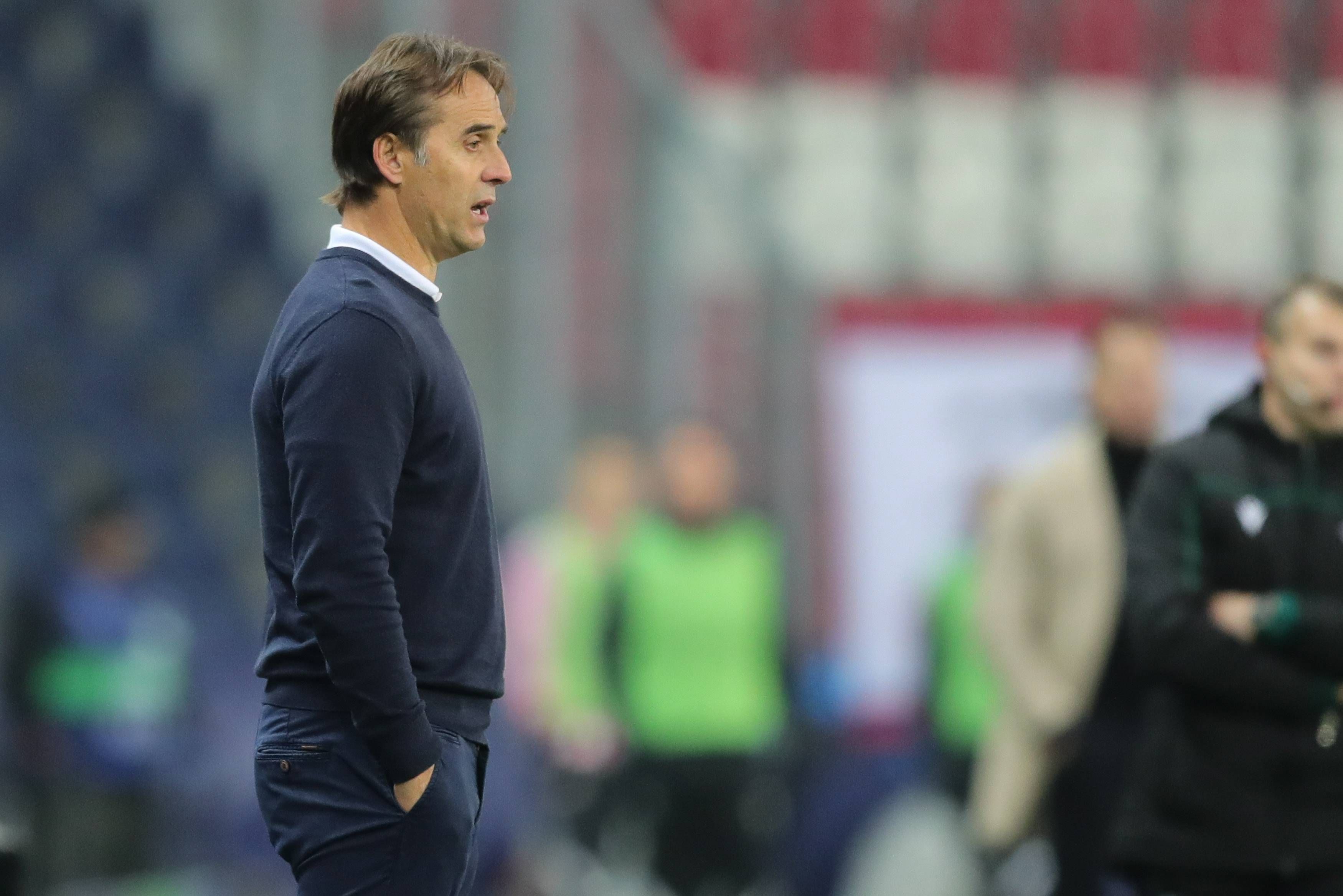  Julen Lopetegui, entrenador del Sevilla.