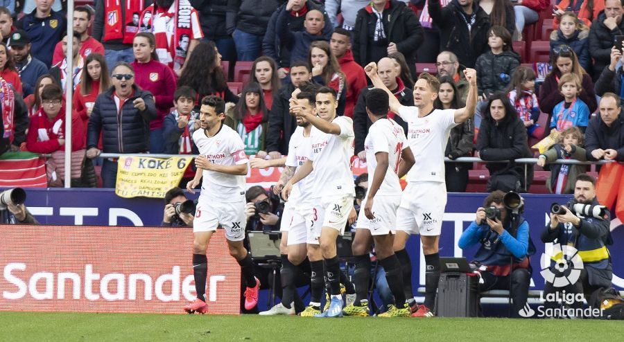  Gol de Luuk de Jong ante el Atlético.