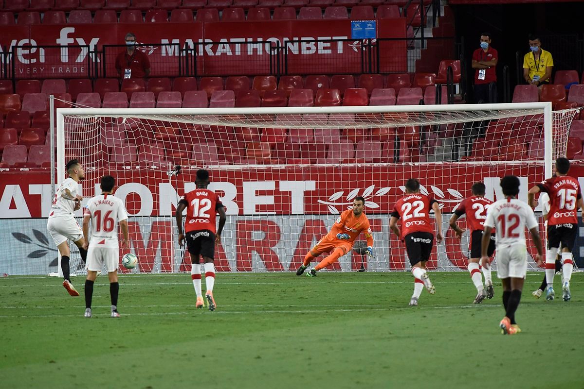 Gol de Ocampos al Mallorca.