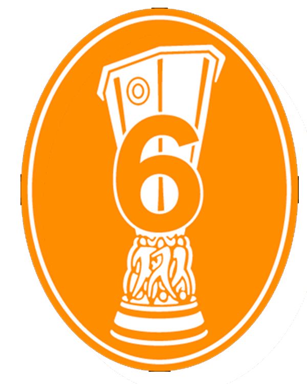  Parche de hexacampeón de la Europa League.