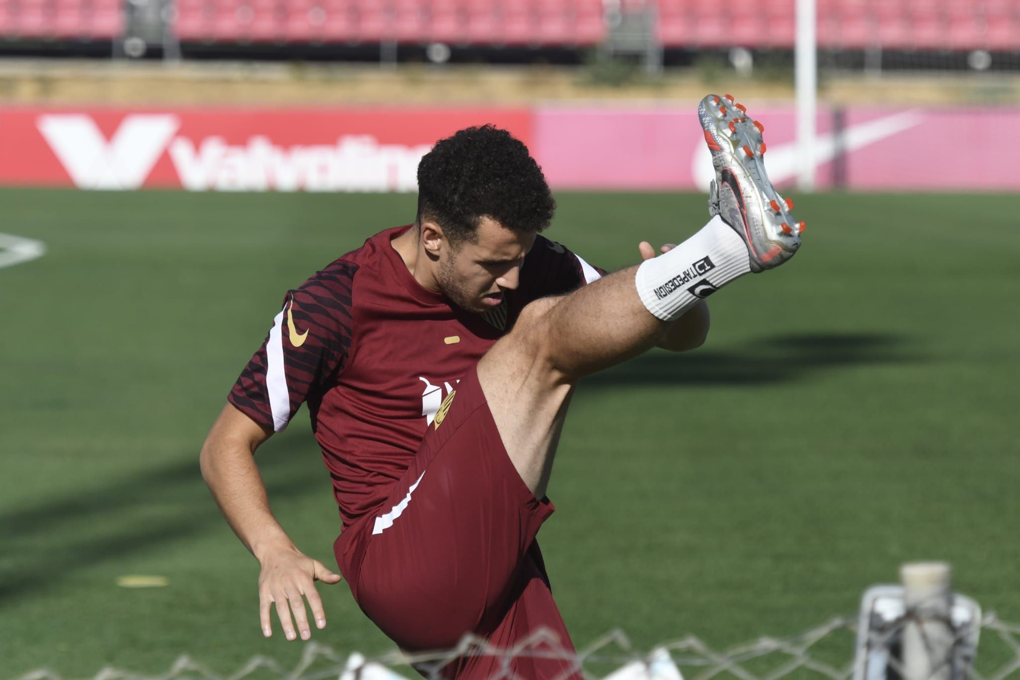  Idrissi en un entrenamiento.