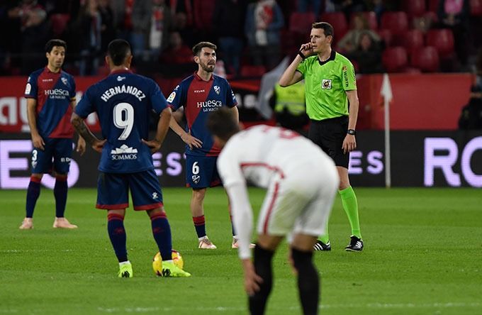 Imagen de uno de los goles anulados.