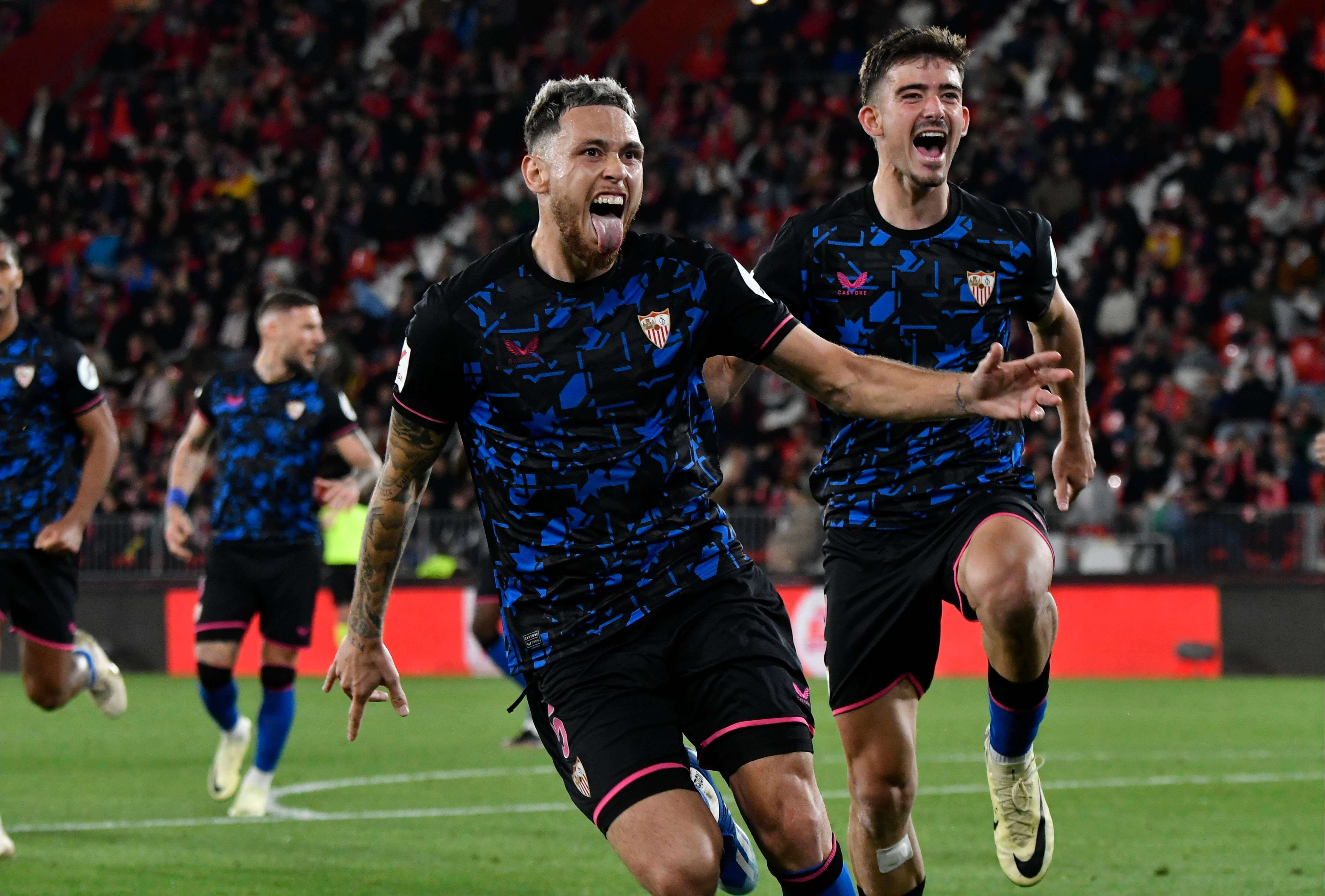  Ocampos, ante el Almería.