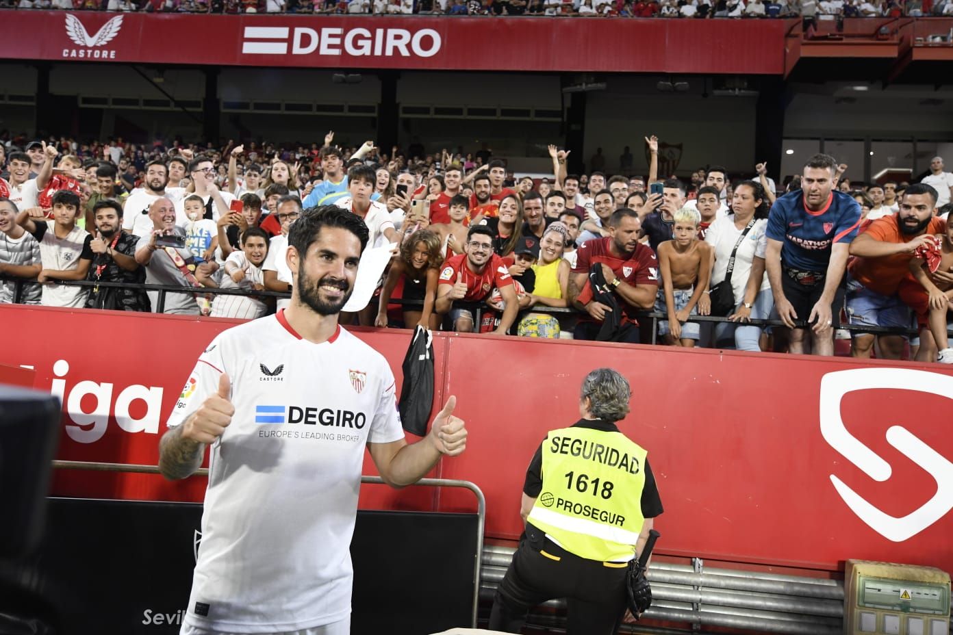  Isco Alarcón, en su presentación con el Sevilla FC