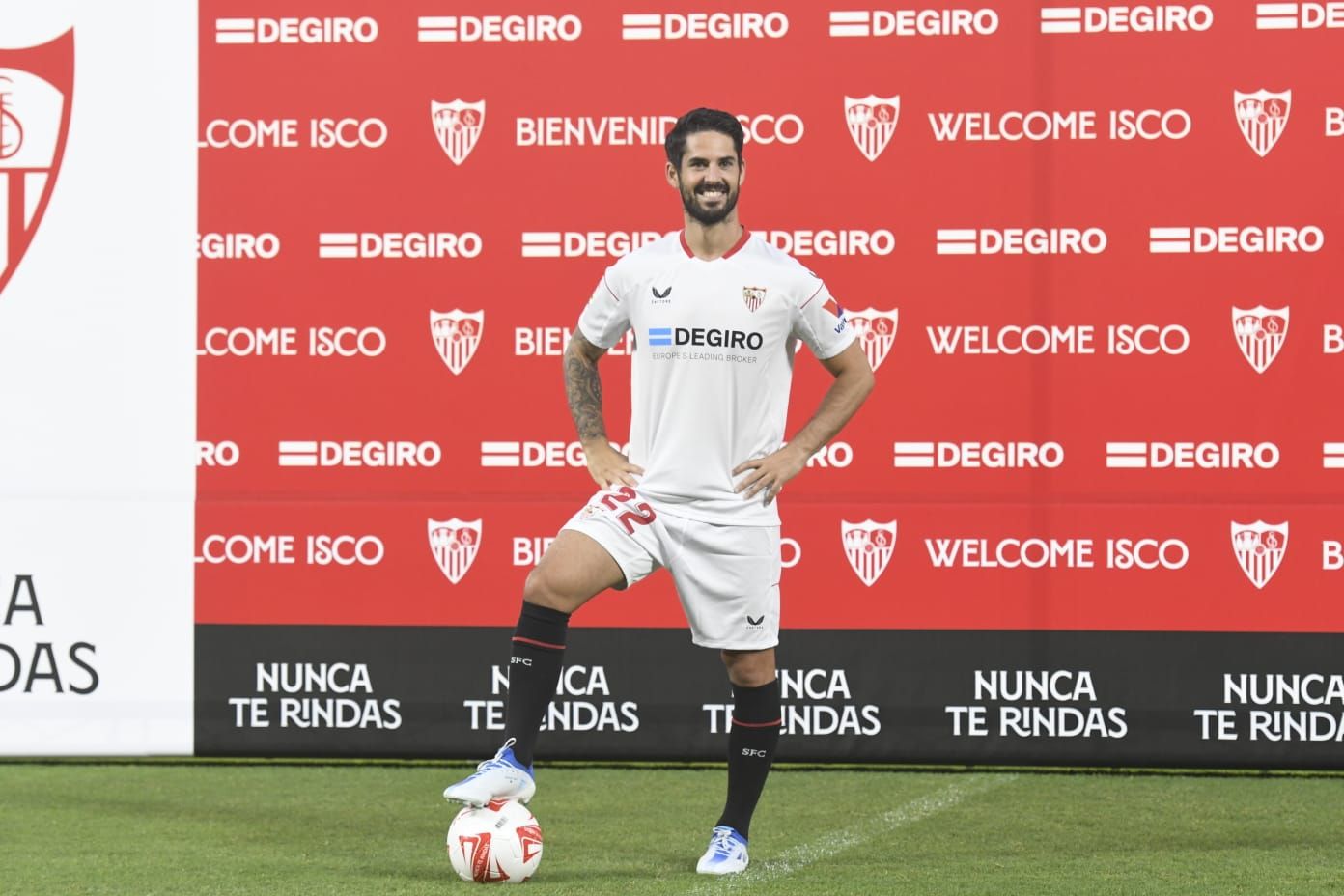  Isco Alarcón, en su presentación con el Sevilla FC
