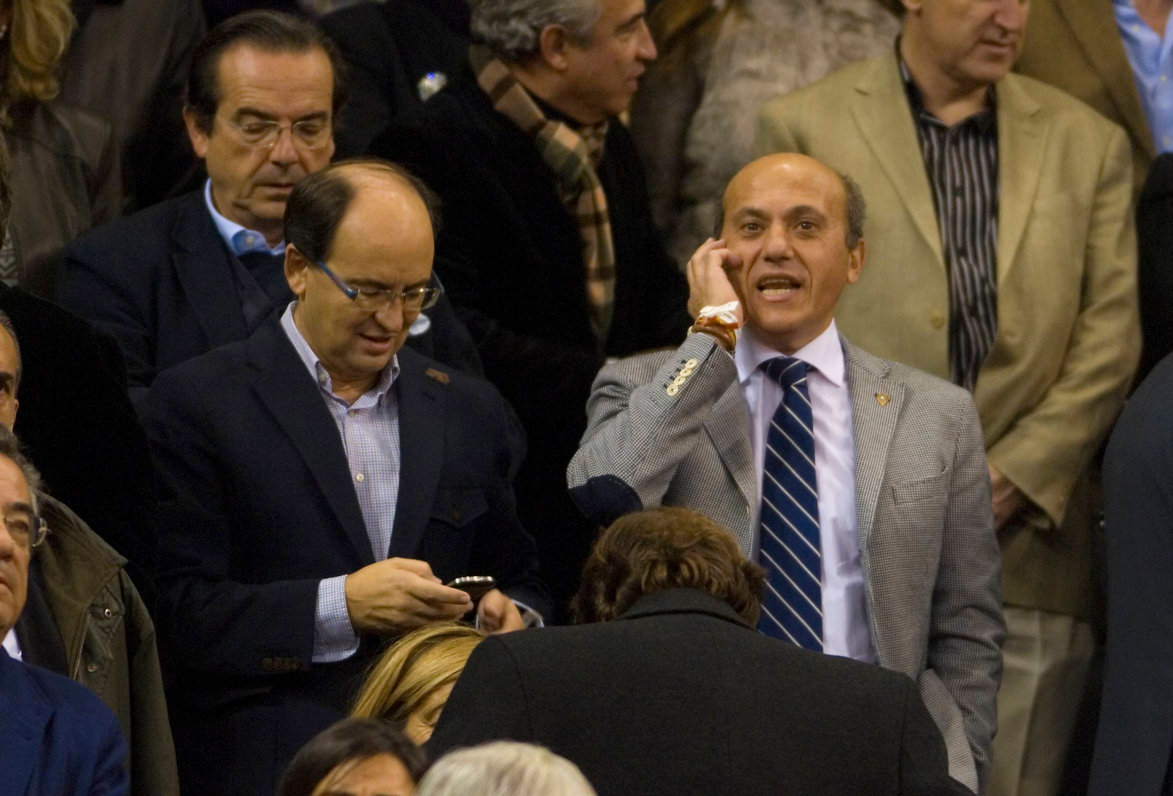  José Castro, junto a Del Nido Benavente, cuando era su vicepresidente.