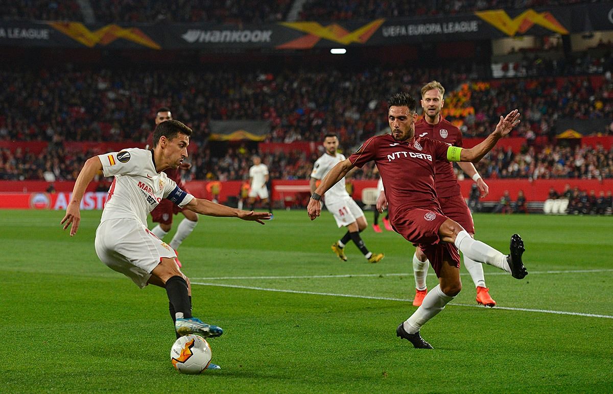  Imágenes del Sevilla FC - Cluj de Europa League.