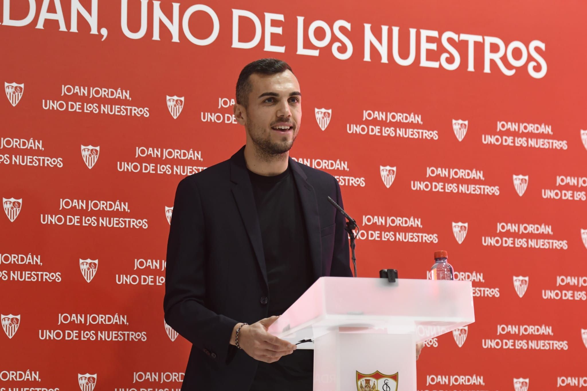 Joan Jordán, en el acto de su renovación