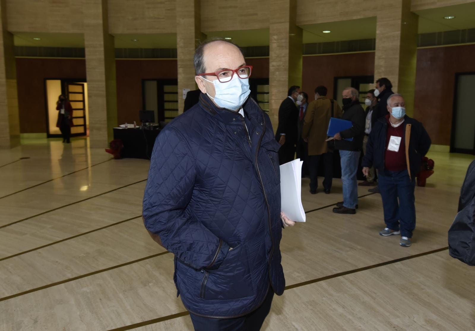 José Castro, en la Junta de Accionistas.