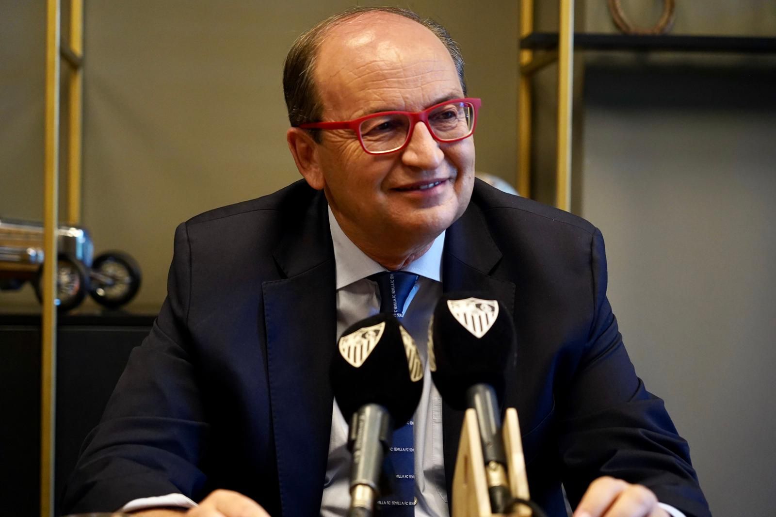  José Castro, en la rueda de prensa.