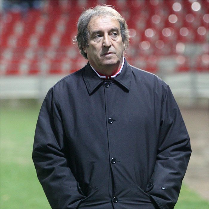  Julián Rubio, exentrenador del Sevilla.
