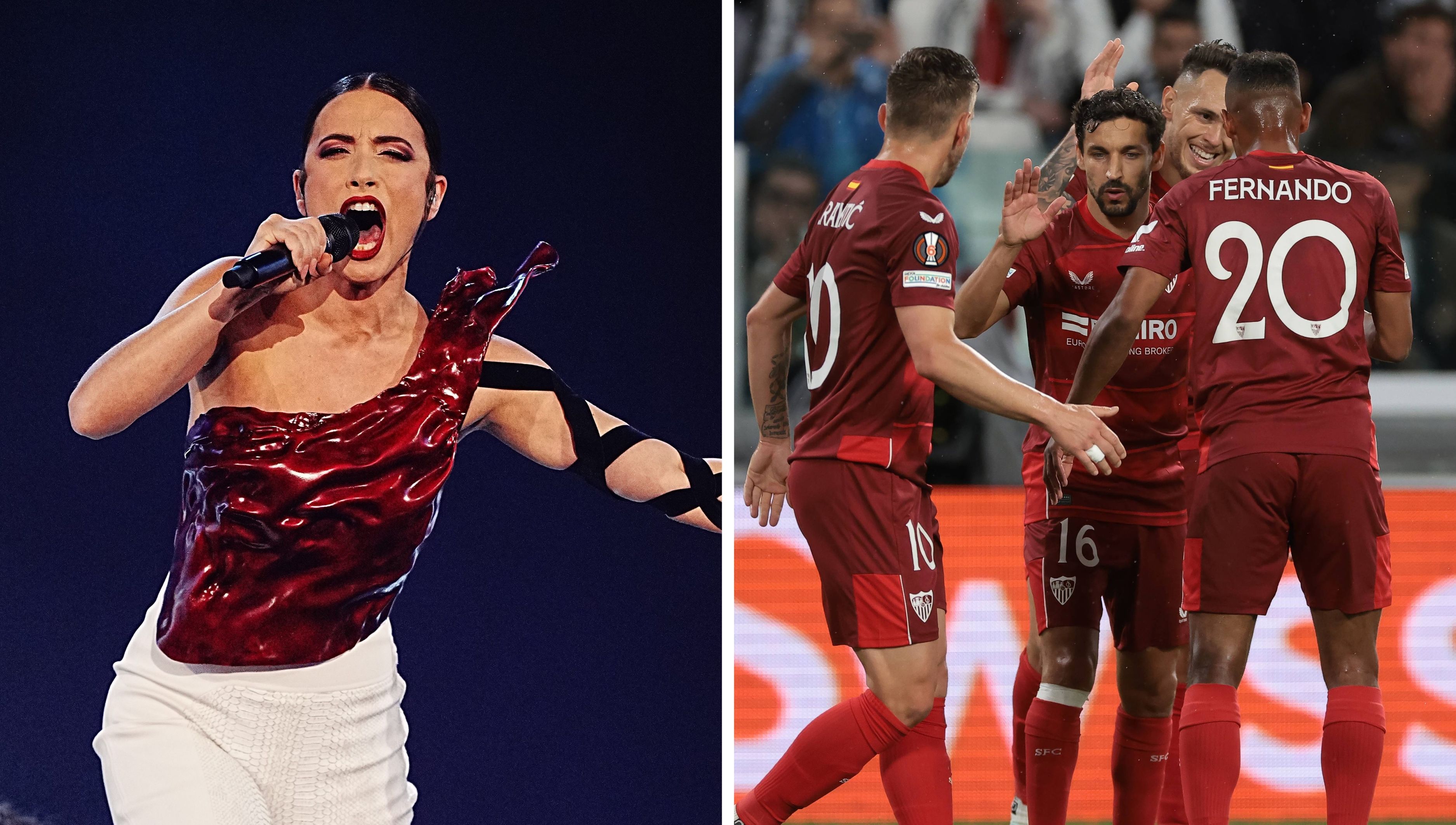  La coincidencia entre Eurovisión y el Sevilla en Europa League