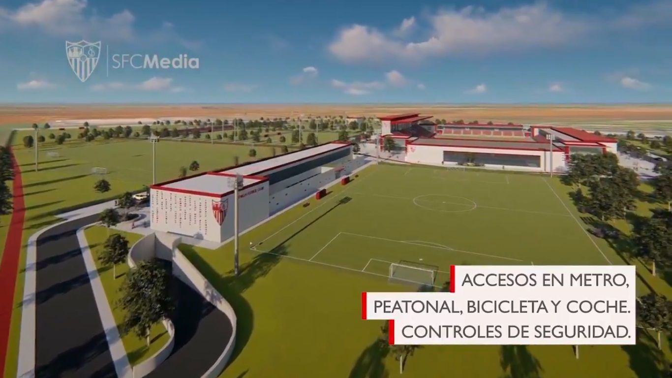 La nueva Ciudad Deportiva del Sevilla FC.