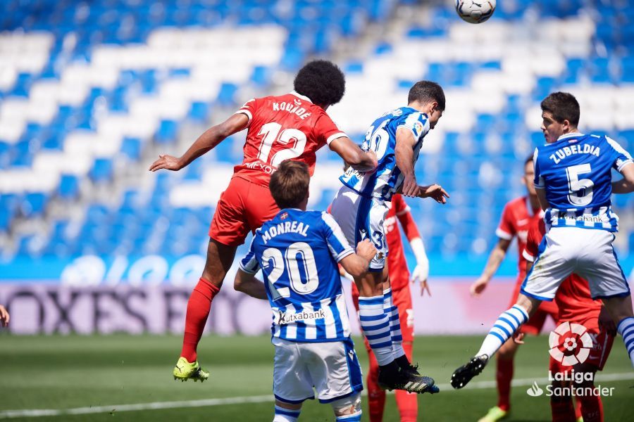  Lance del Real Sociedad-Sevilla.