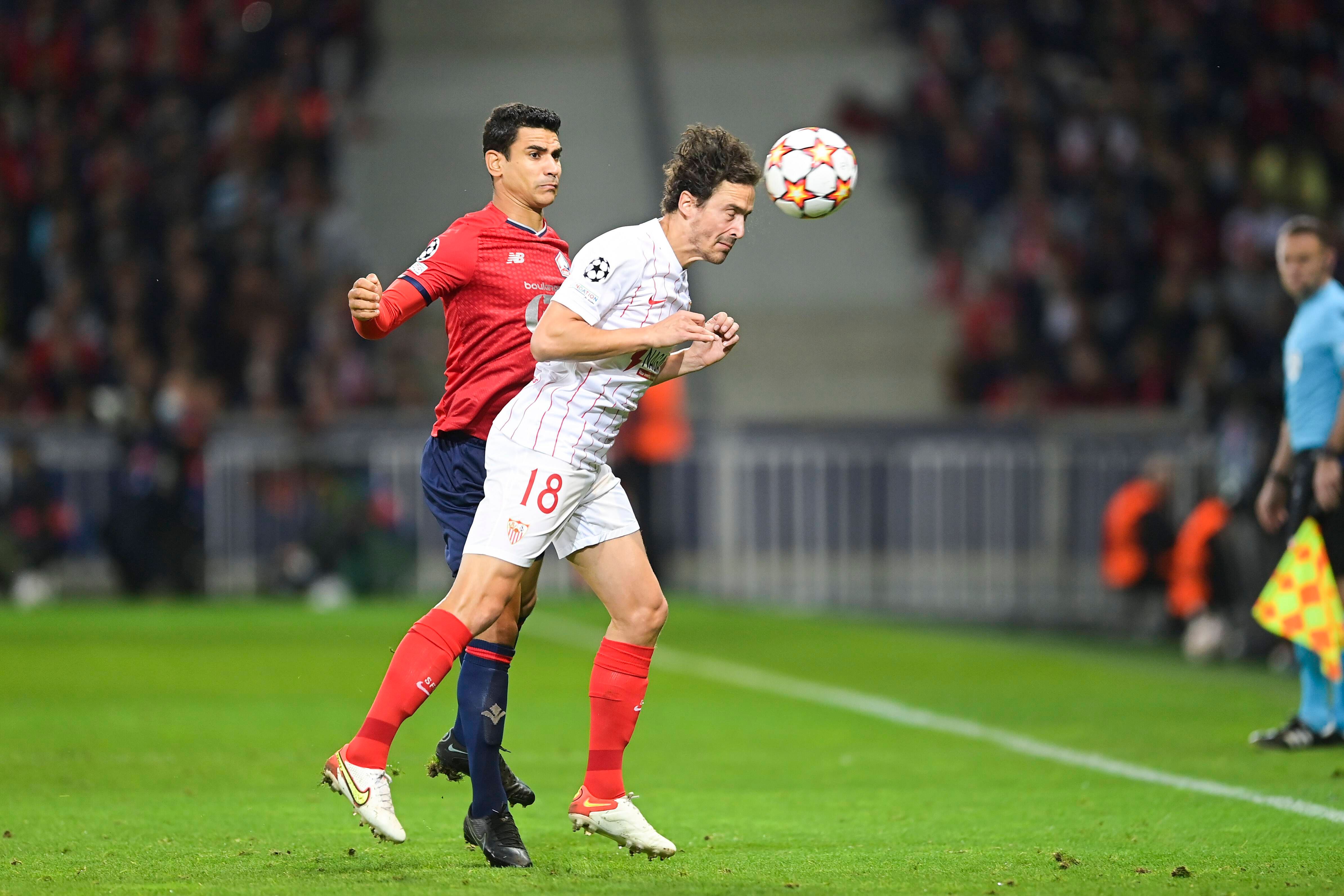  Delaney, en el Lille-Sevilla.