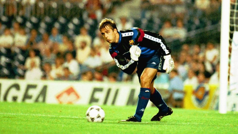  Lopetegui, en su etapa en el Barça.