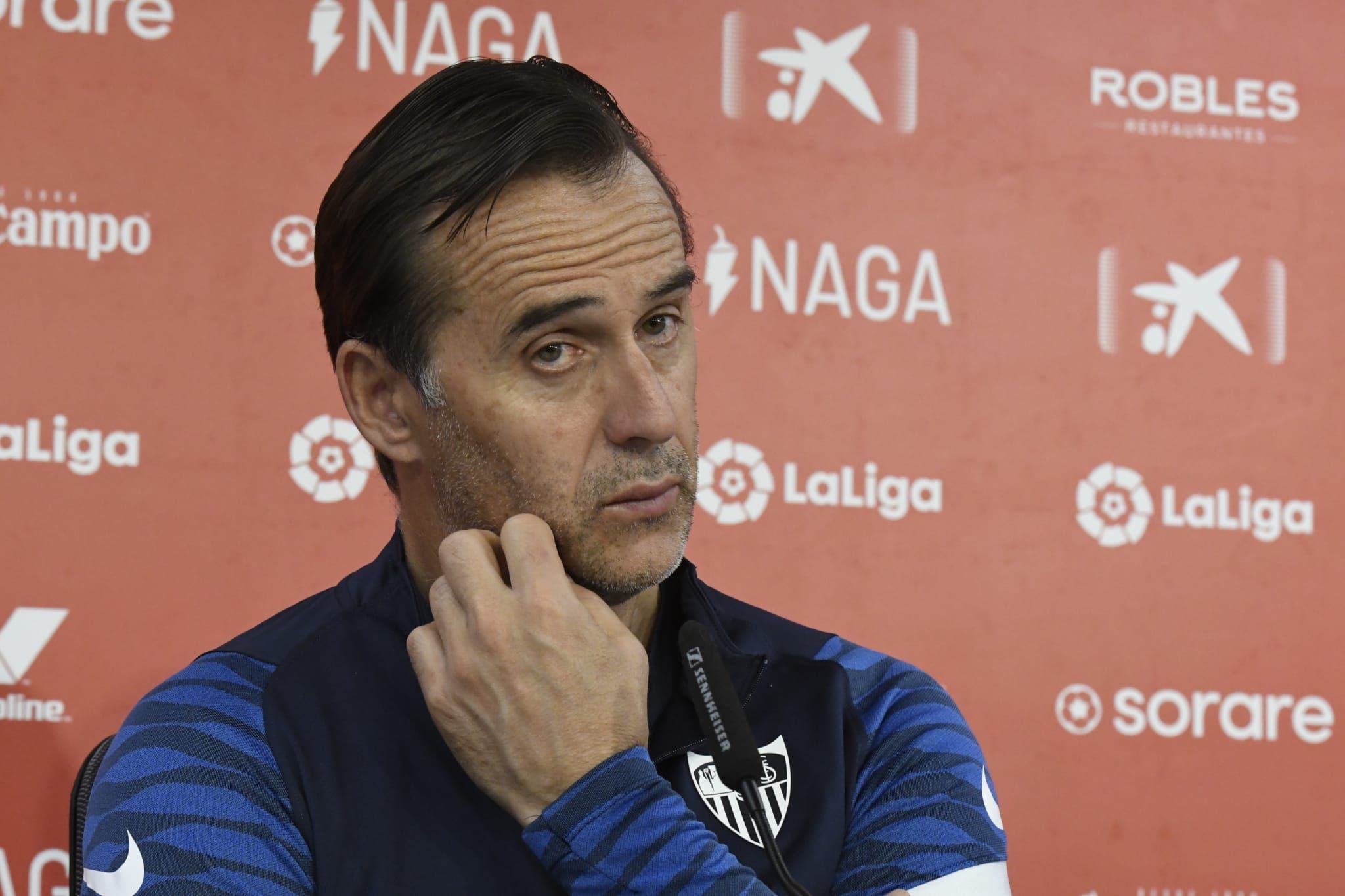  Lopetegui en sala de prensa