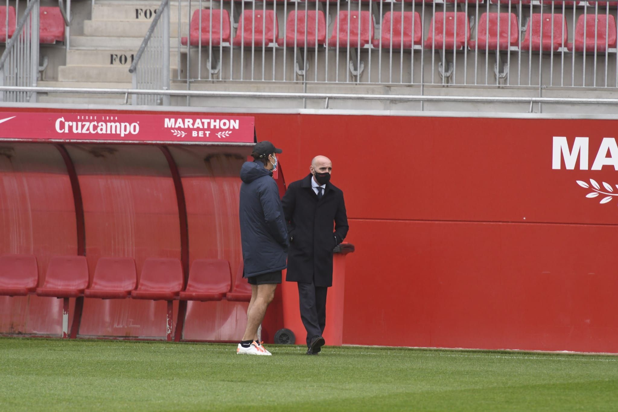Lopetegui y Monchi.