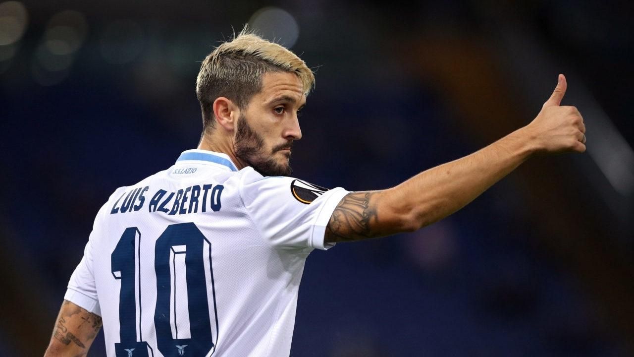  Luis Alberto, con la Lazio.