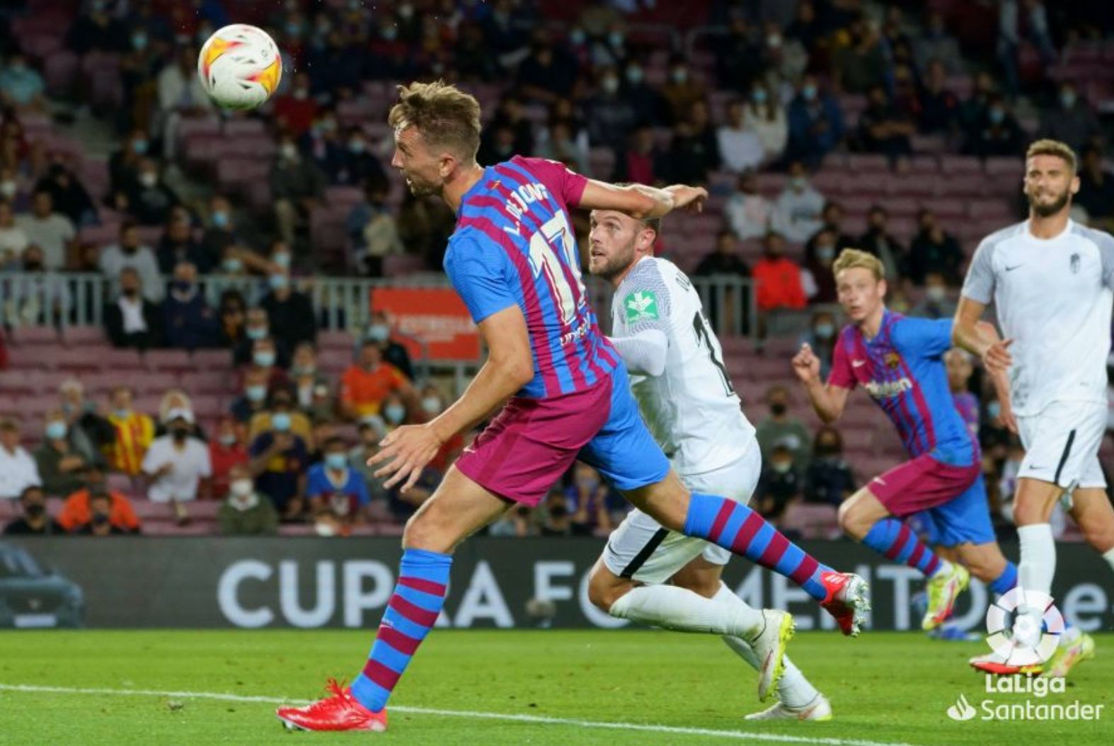  Luuk de Jong en el Barcelona.