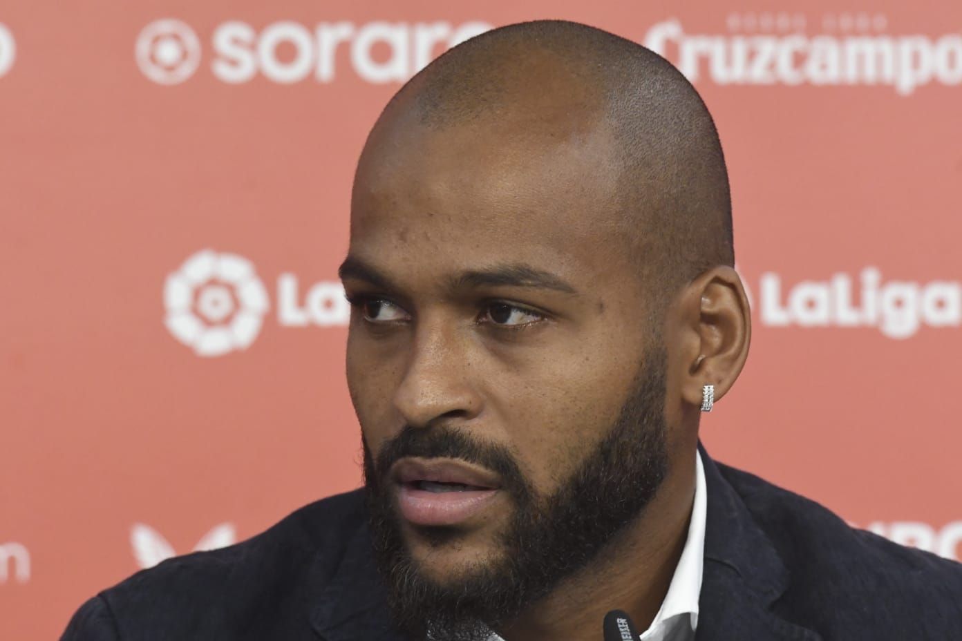  Marcao, en su presentación como nuevo jugador del Sevilla