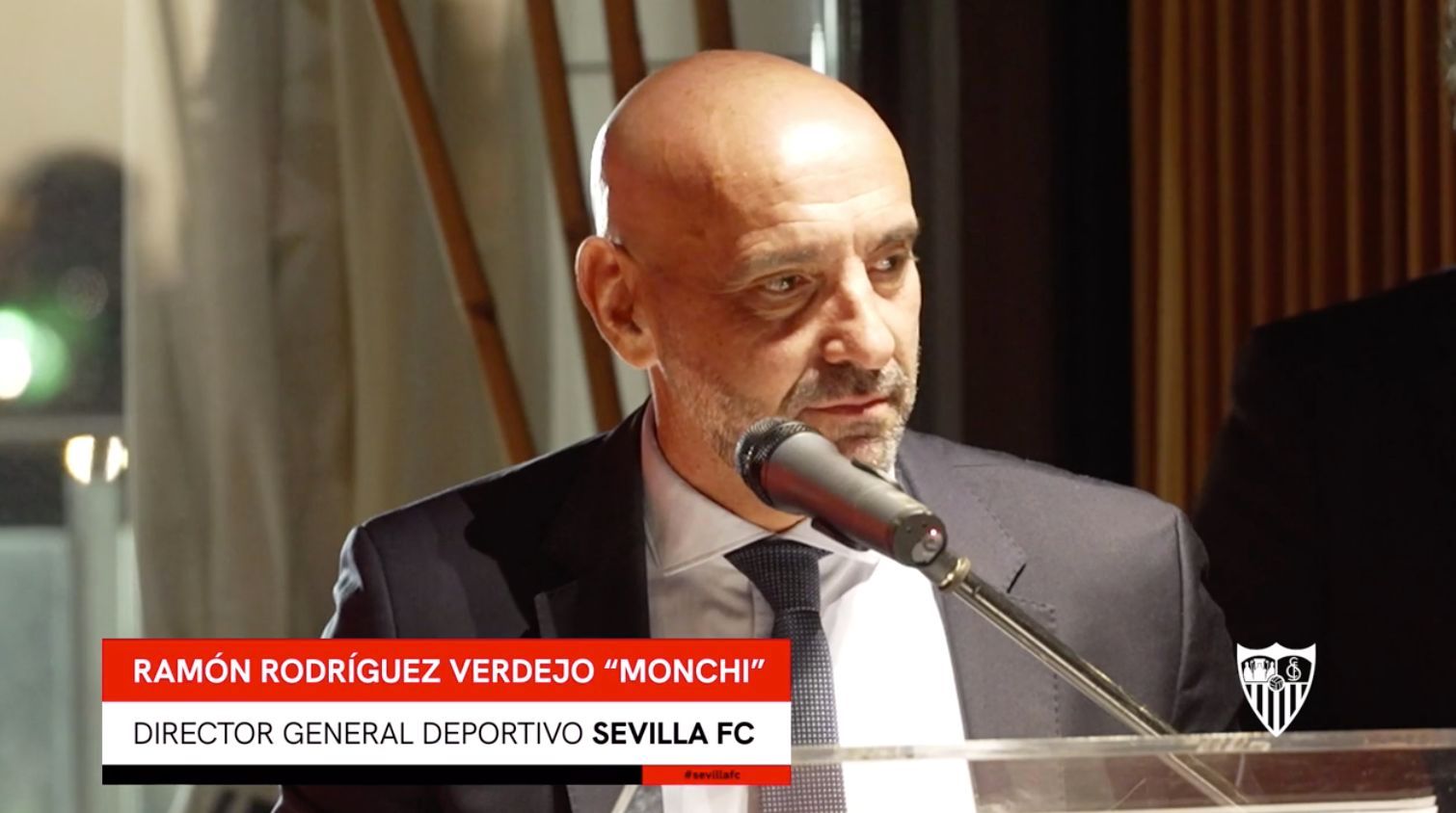  Monchi, en el X Aniversario de la Peña Vengo a Verte.