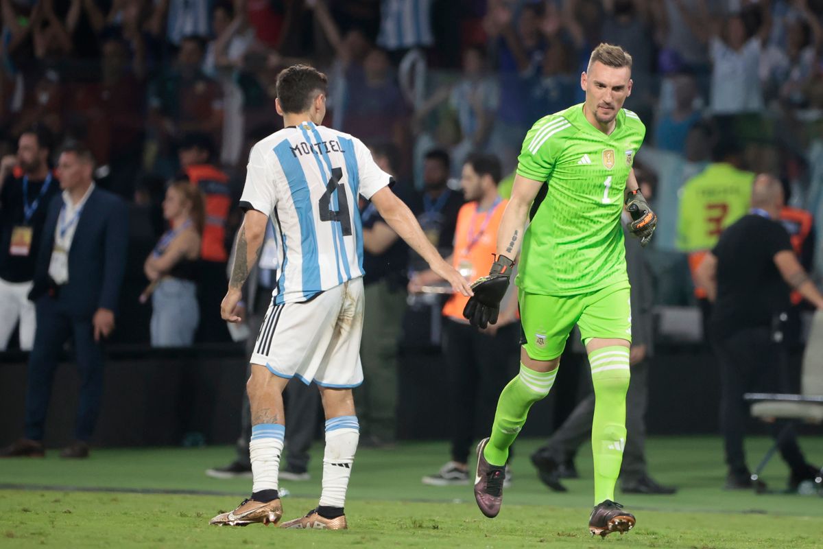  Montiel, en el Argentina-Curazao.