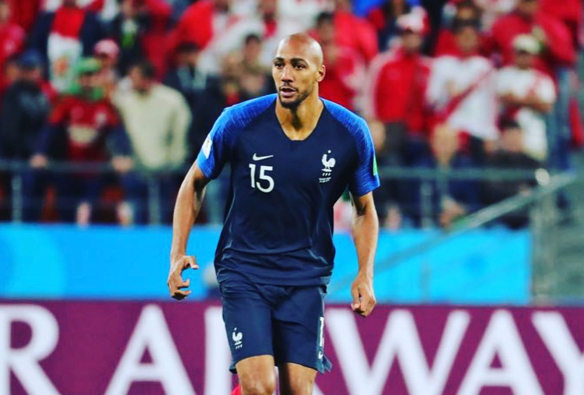  Nzonzi, exjugador del Sevilla, debutó en el Mundial con Francia contra Perú.