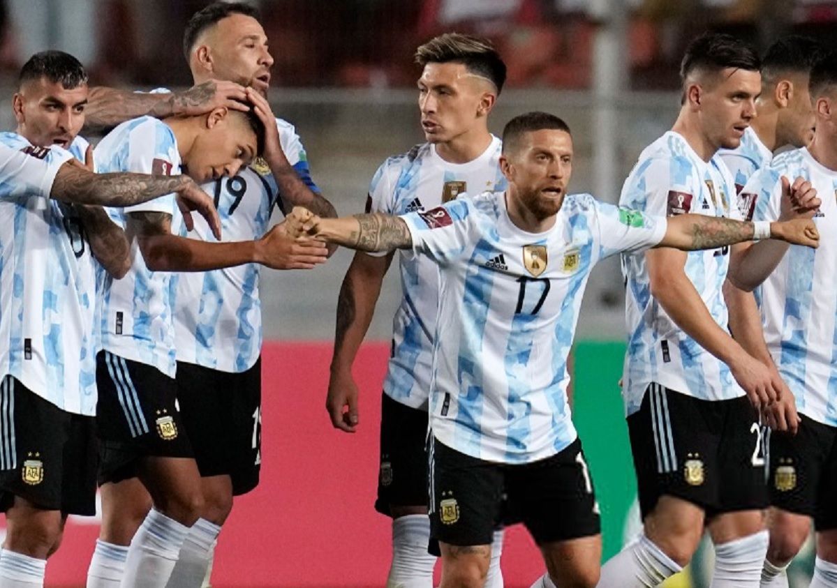 El Papu Gómez jugó este jueves de titular con Argentina.