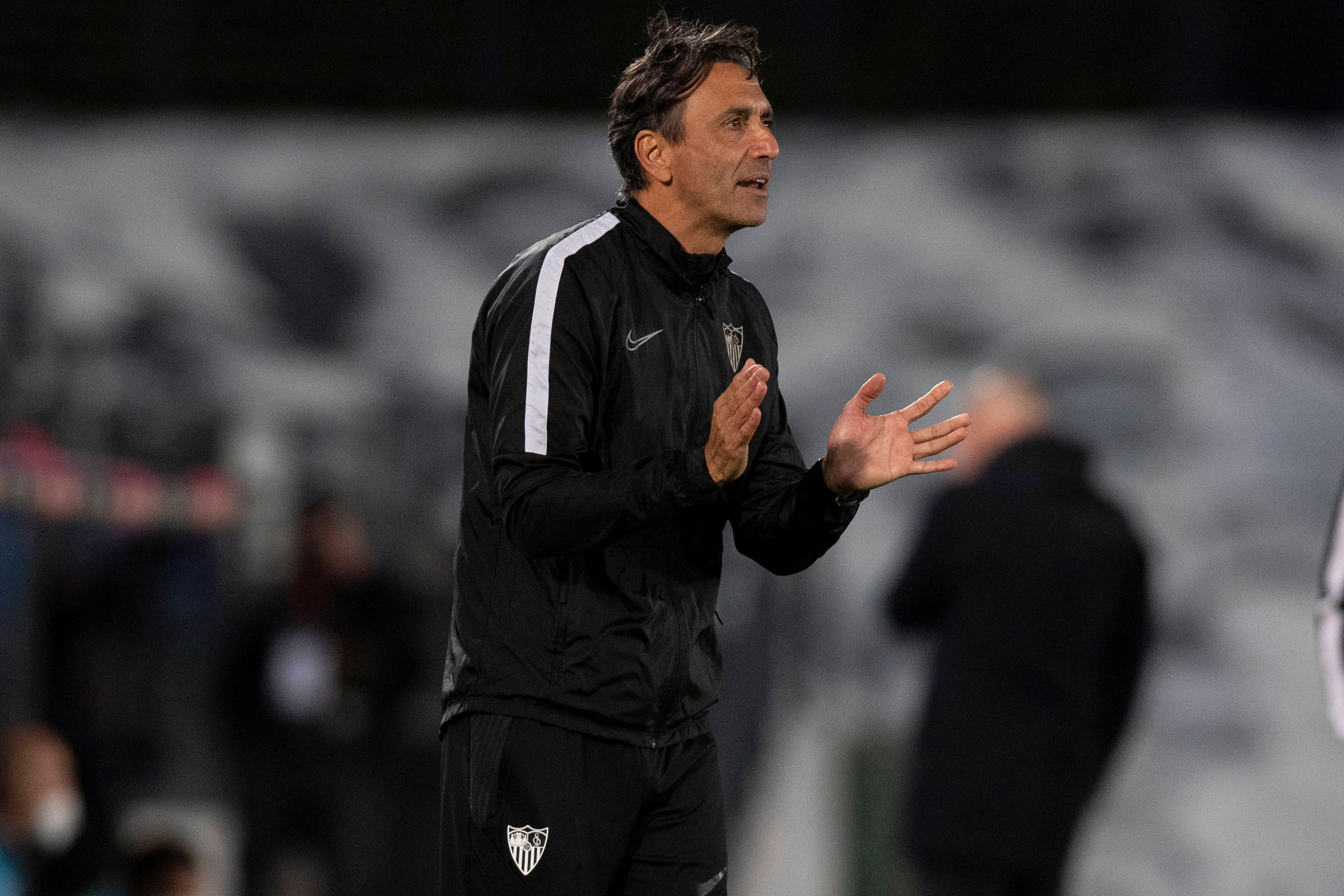  Pablo Sanz sustituyó a Lopetegui en Valdebebas.