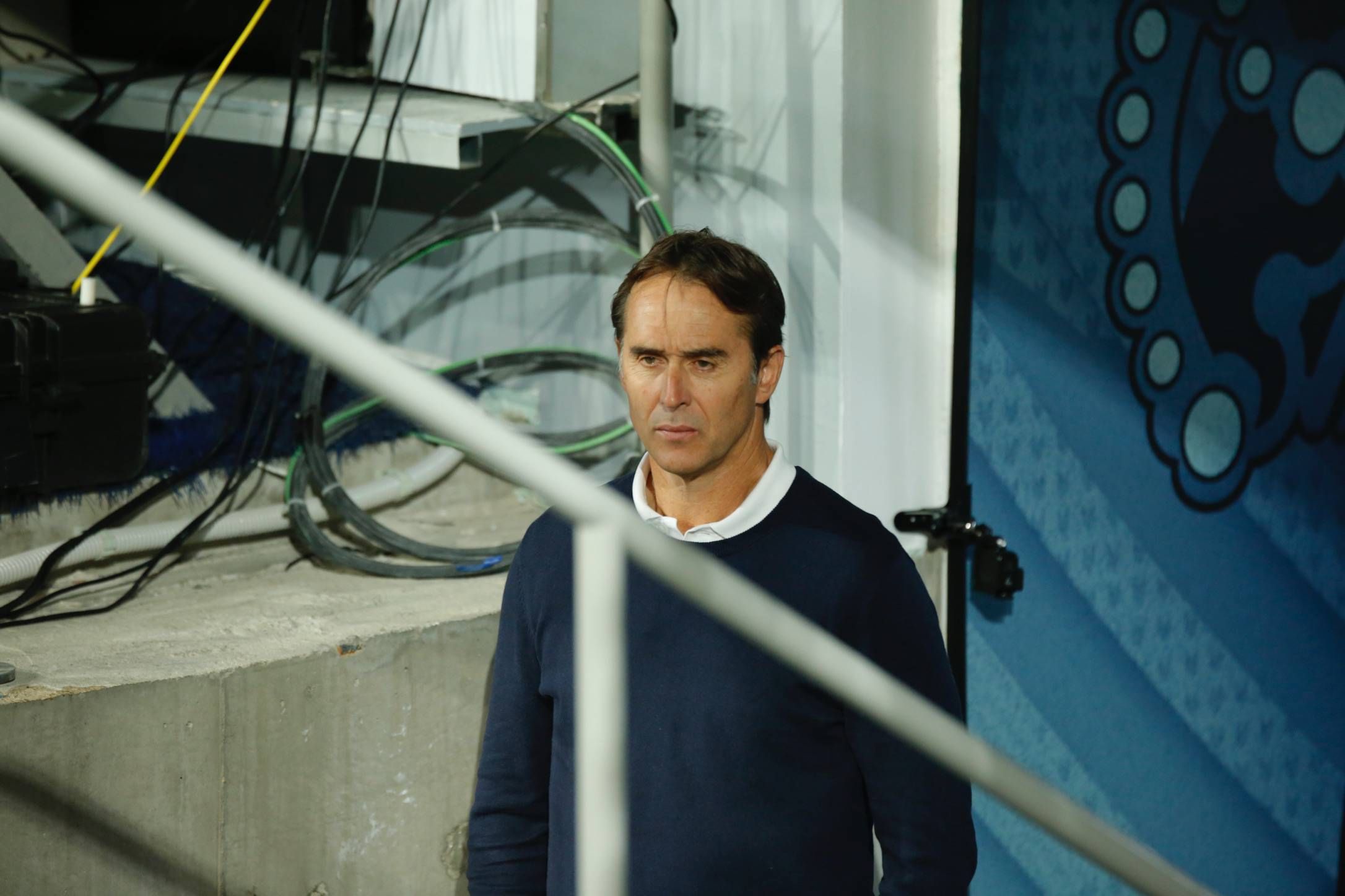  Lopetegui, en el Santiago Bernabéu.