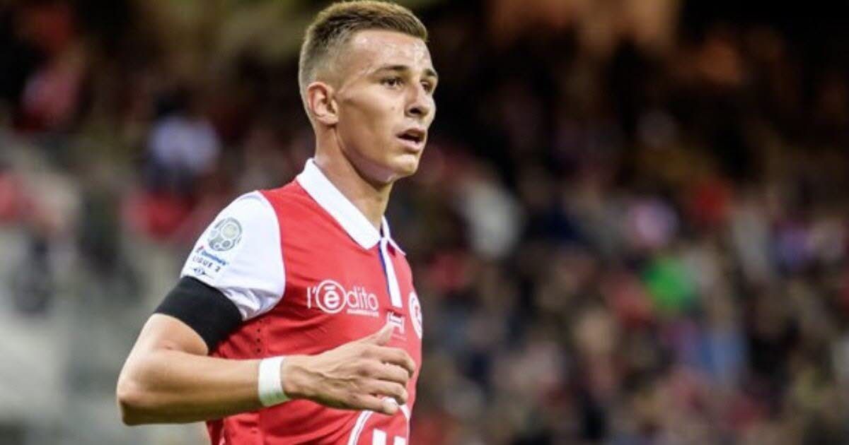  Remi Oudin, jugador del Stade Reims.