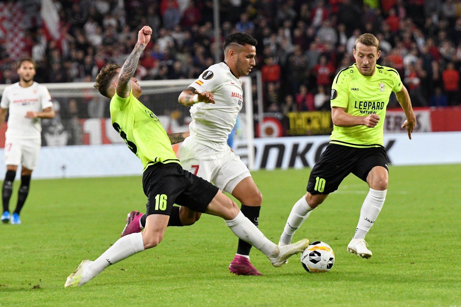  Rony Lopes, en el Sevilla 3-0 Dudelange.