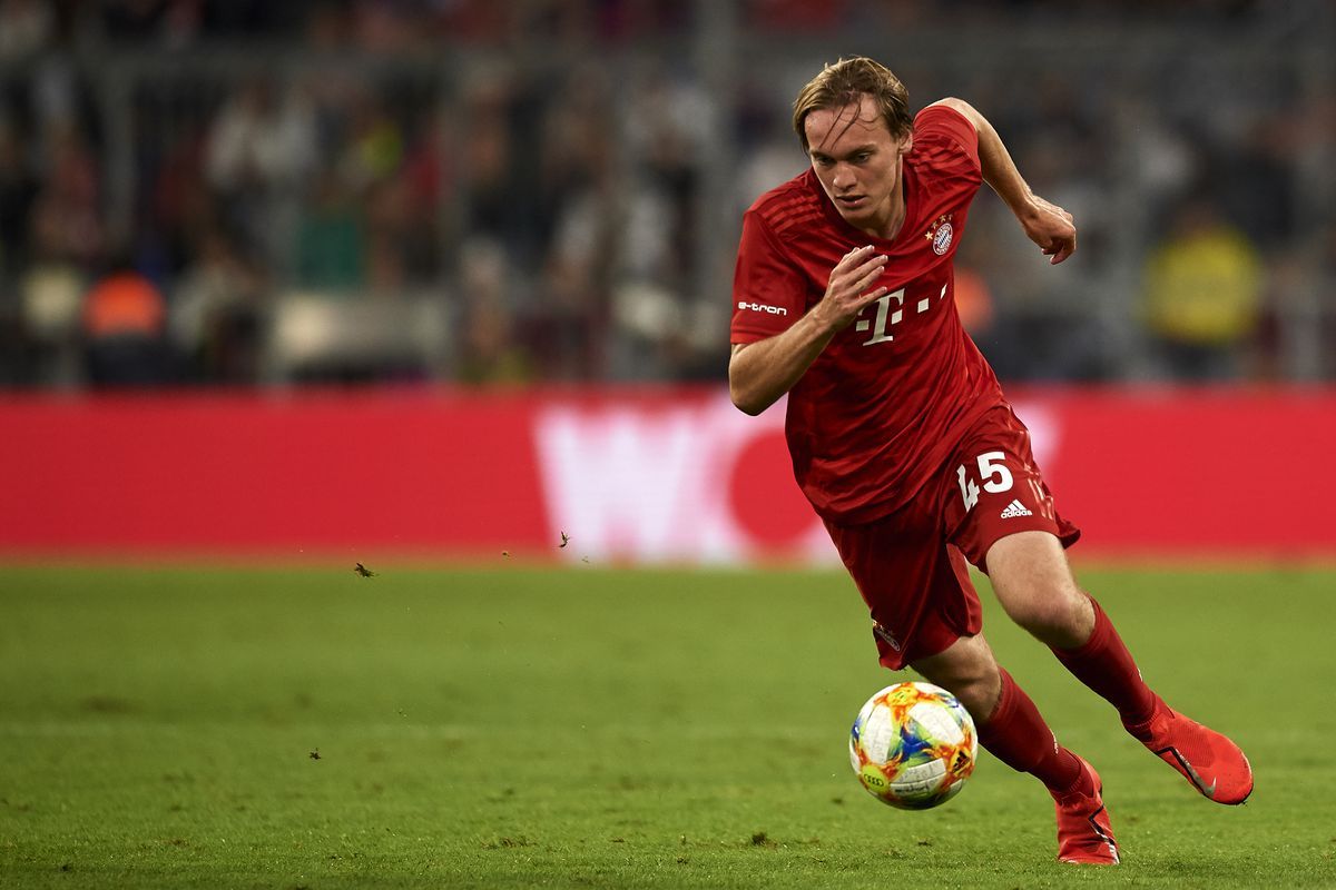 Ryan Johansson, con las inferiores del Bayern Múnich.