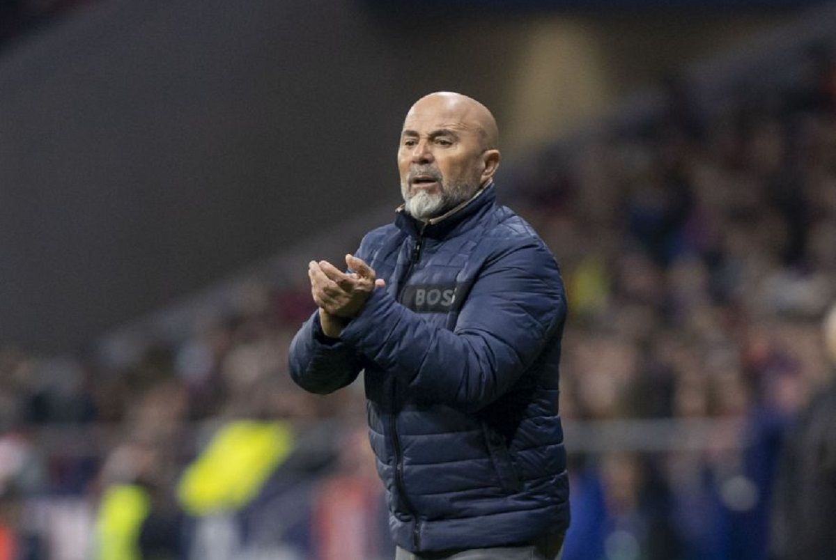  Sampaoli, en el Metropolitano.