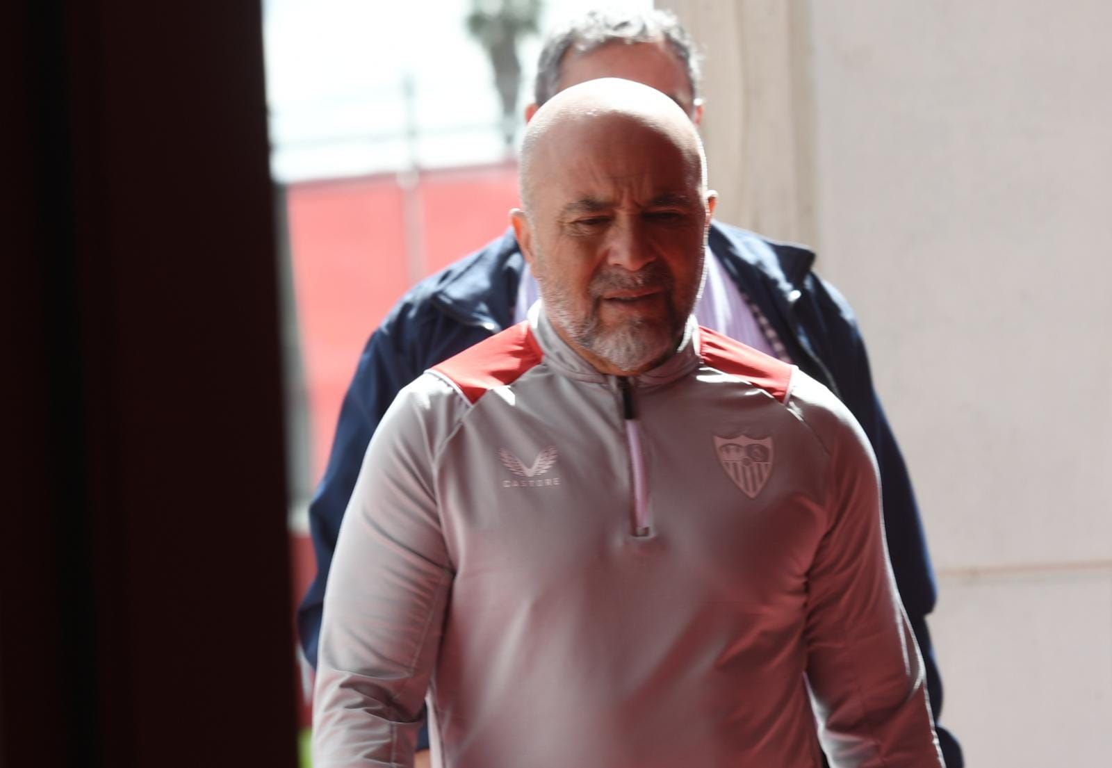 Jorge Sampaoli, en la rueda de prensa previa al partido ante el Getafe.