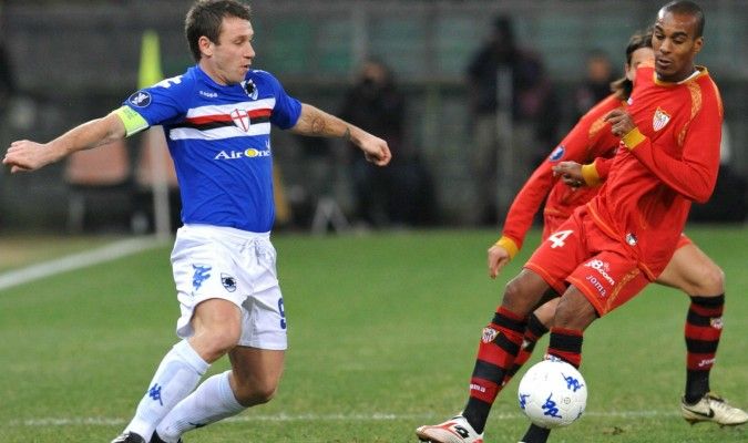  Konko, en el partido en Génova de 2009.