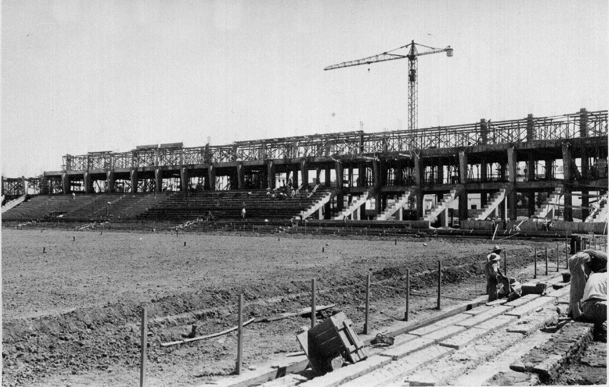 Progreso de las obras.