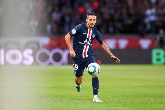 Pablo Sarabia, en su debut en la Ligue 1.