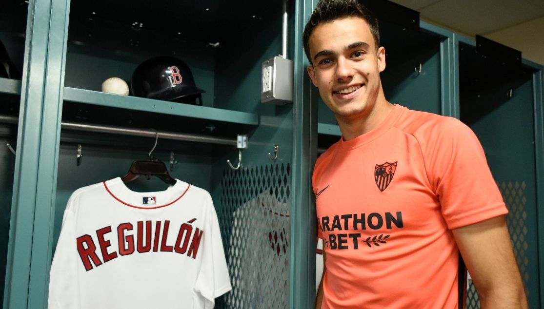  Sergio Reguilón, en Boston.