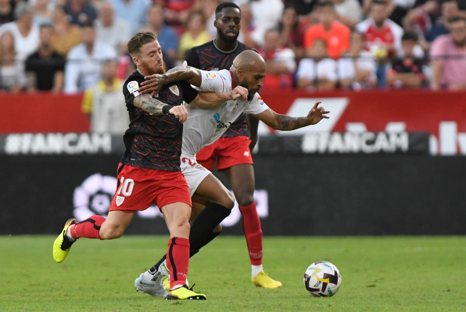  Marcao, en su debut con el Sevilla.