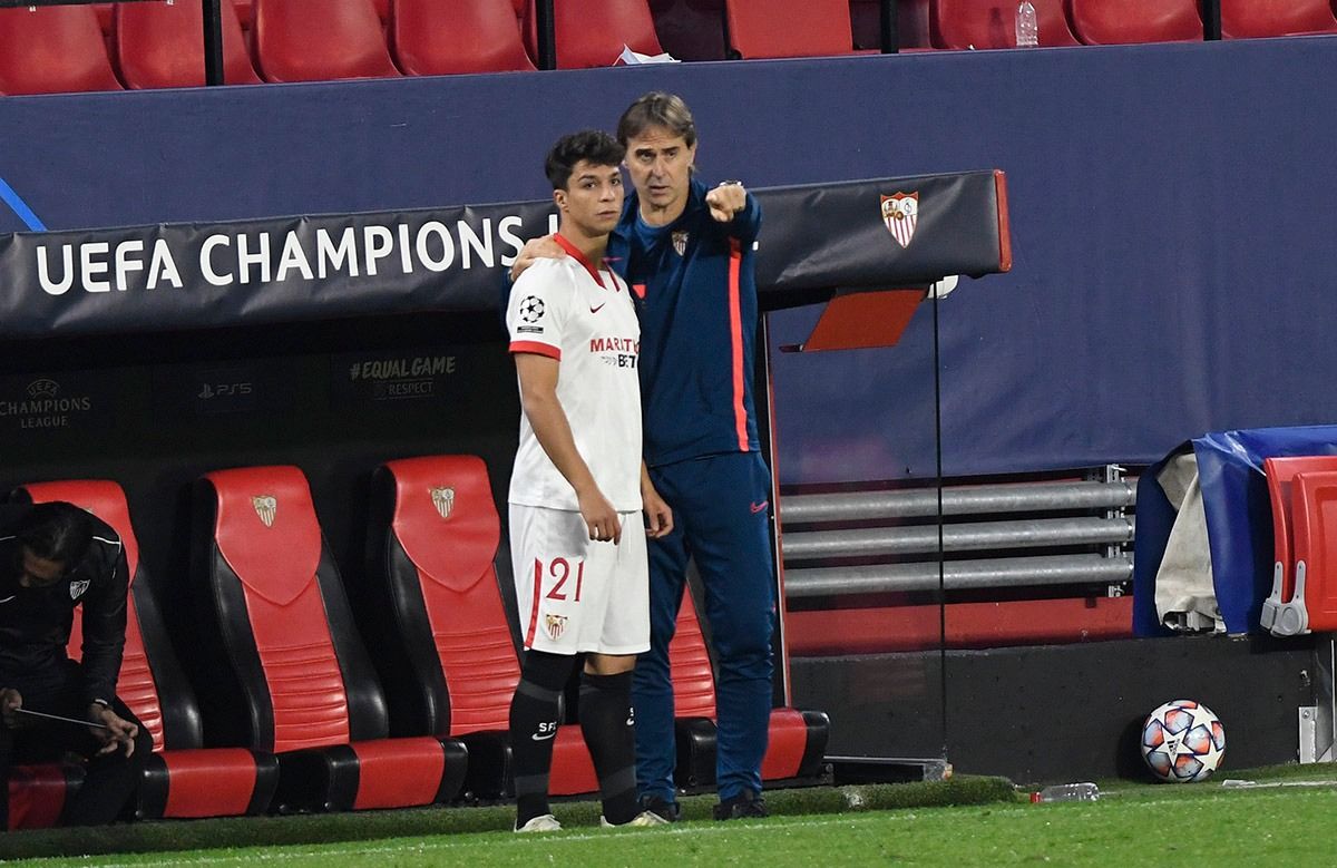  Lopetegui, en el partido ante el Chelsea.