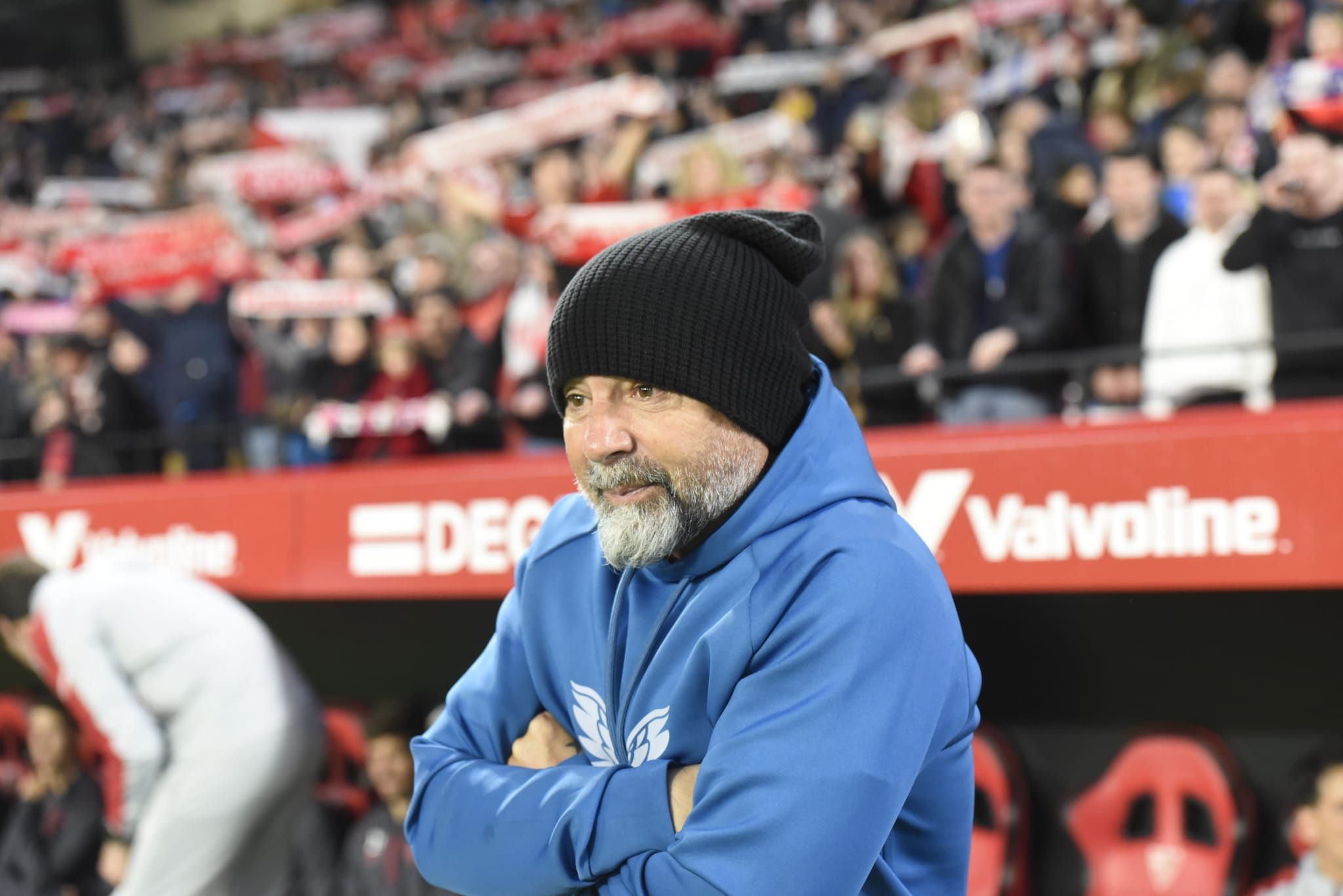 Sampaoli, ante el Getafe.