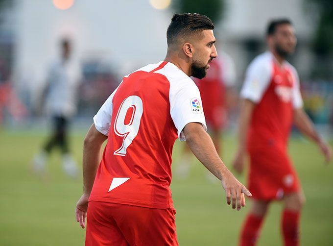  Dabbur, en el partido ante el Reading.