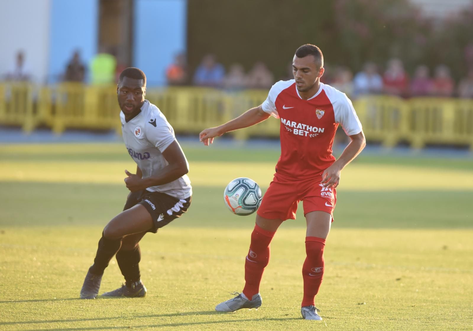 Joan Jordán, en el partido ante el Reading.