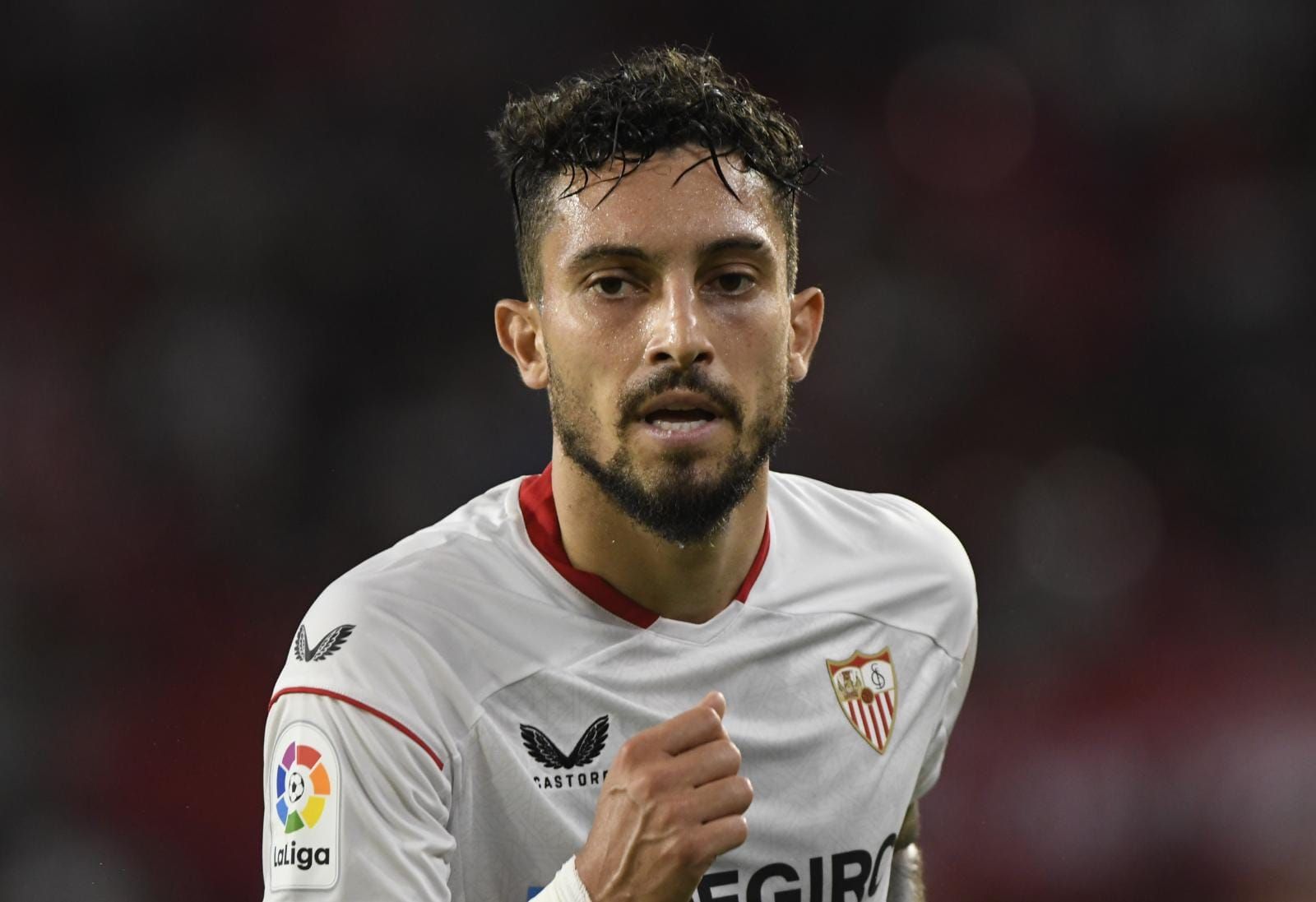 Alex Telles, en su debut con el Sevilla.