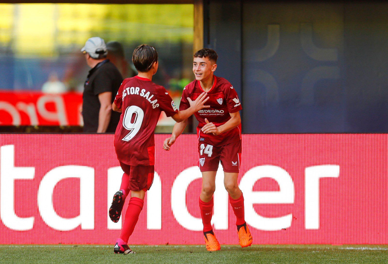  Víctor Salas Jr, en LaLiga Promises Nacional