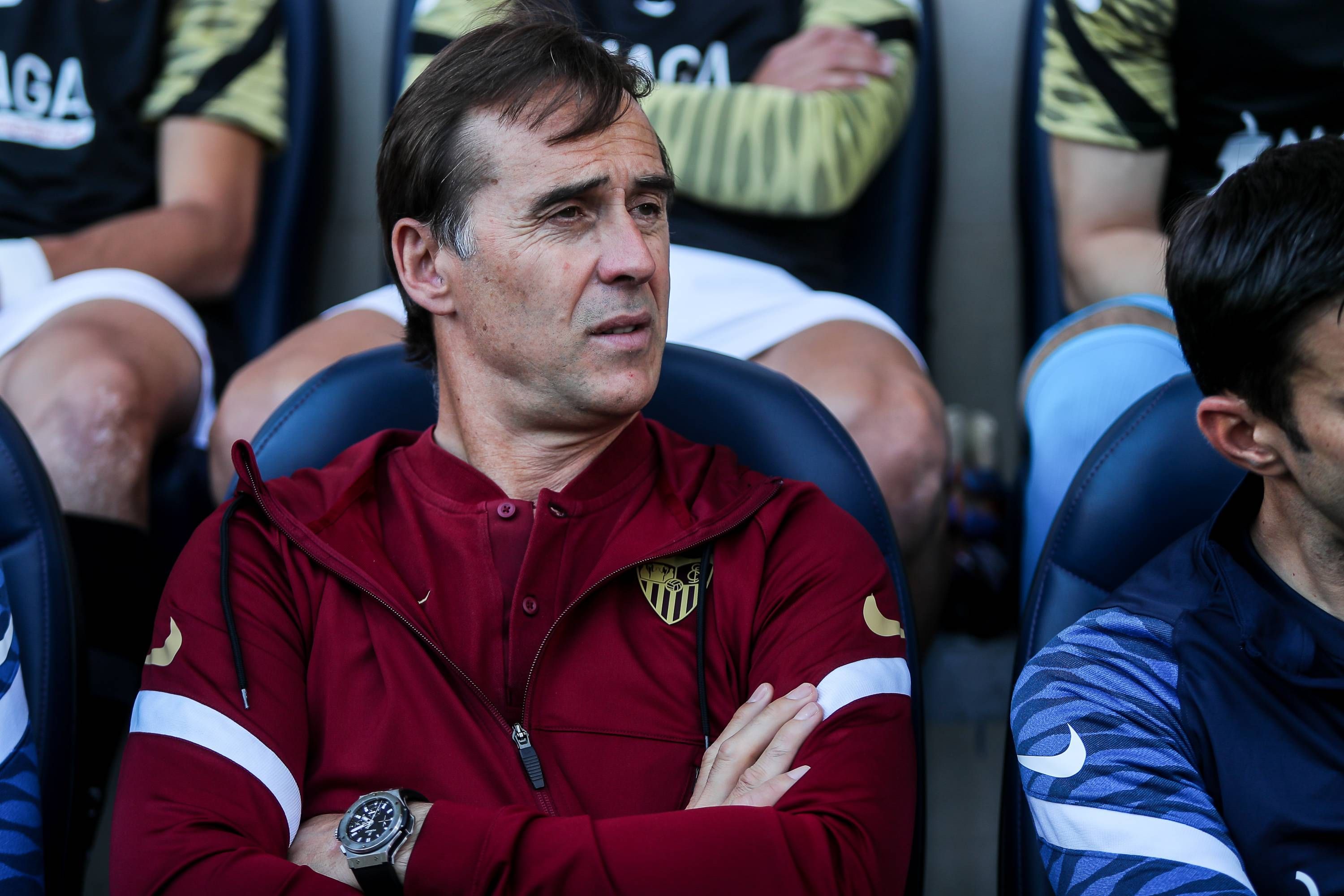  Lopetegui, en el Villarreal-Sevilla.
