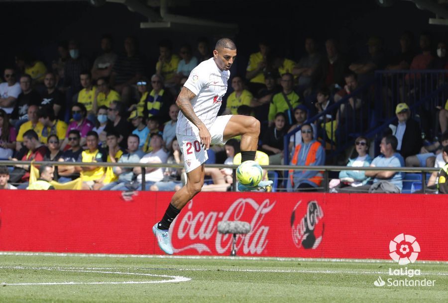  Diego Carlos, en el Villarreal-Sevilla.
